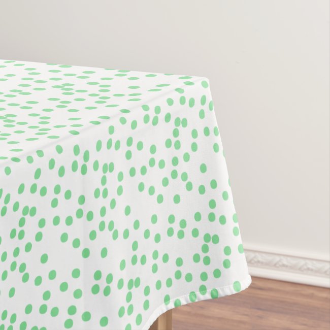 Green Confetti / Polkadots