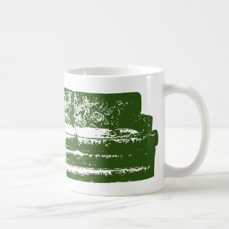 green couch coffee mug
