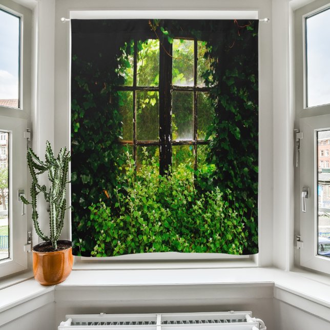 Green country home window blackout curtains (Creator Uploaded)