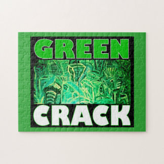 GREEN CRACK JIGSAW PUZZLE