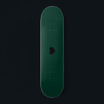 Green | Create Your Own Custom Skateboard Design<br><div class="desc">Create Your Own Custom Skateboard Design! Use this deep dark green background or choose any color,  add your own photo,  background,  business logo,  or any personalized image. Perfect as unique gift for improving outdoor sport and activity and make them fun! Any font,  no minimum.</div>