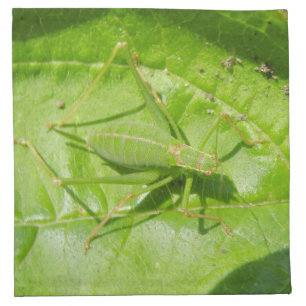 Green Cricket Camouflage Napkin