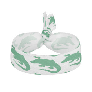 Green Crocodile Alligator Animals Cute Hair Tie