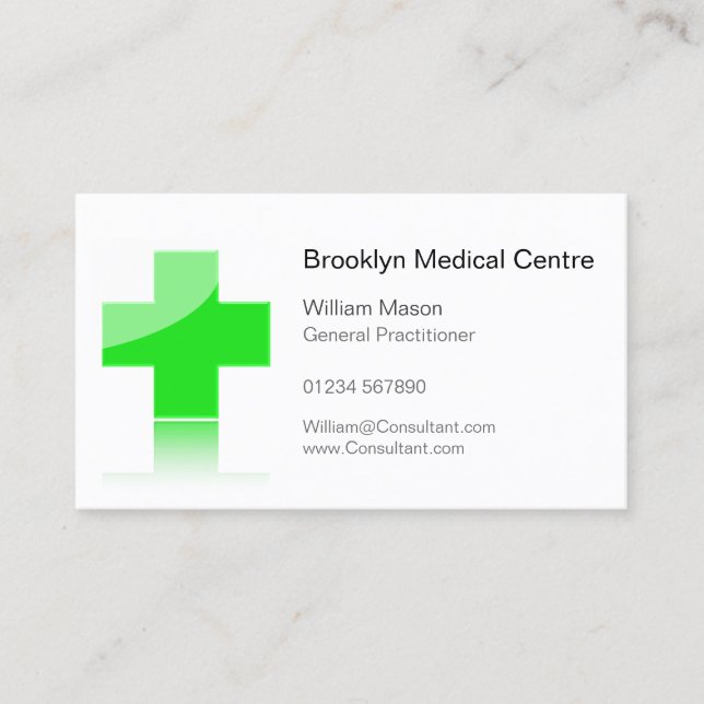 Green Cross Healthcare Medical Center - Bus Card (Front)