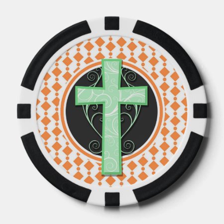 Green Cross.png Poker Chips