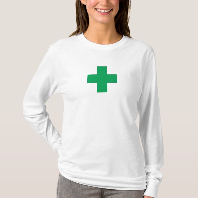 green-cross T-Shirt (Front)