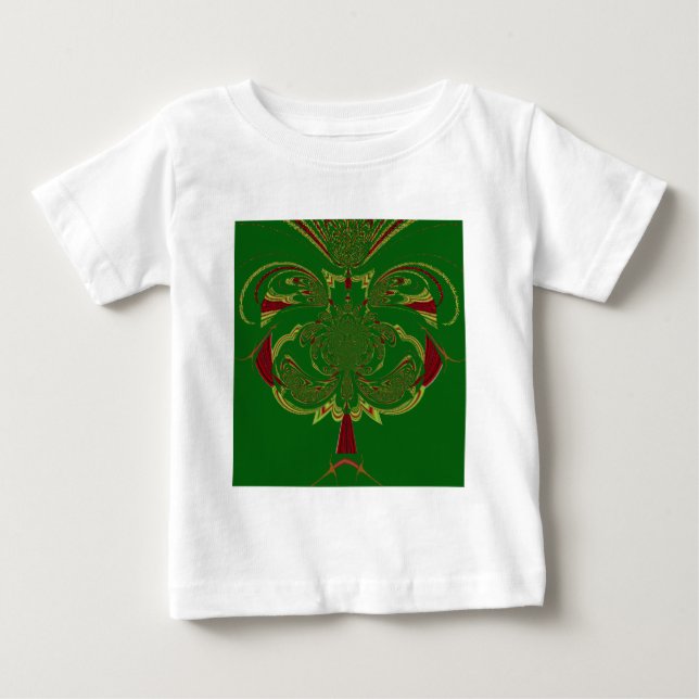 Green Crown Baby T-Shirt (Front)