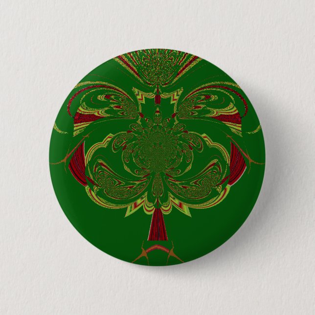 Green Crown Button (Front)