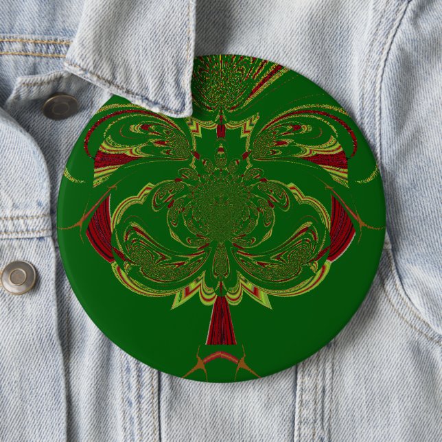 Green Crown Button (In Situ)