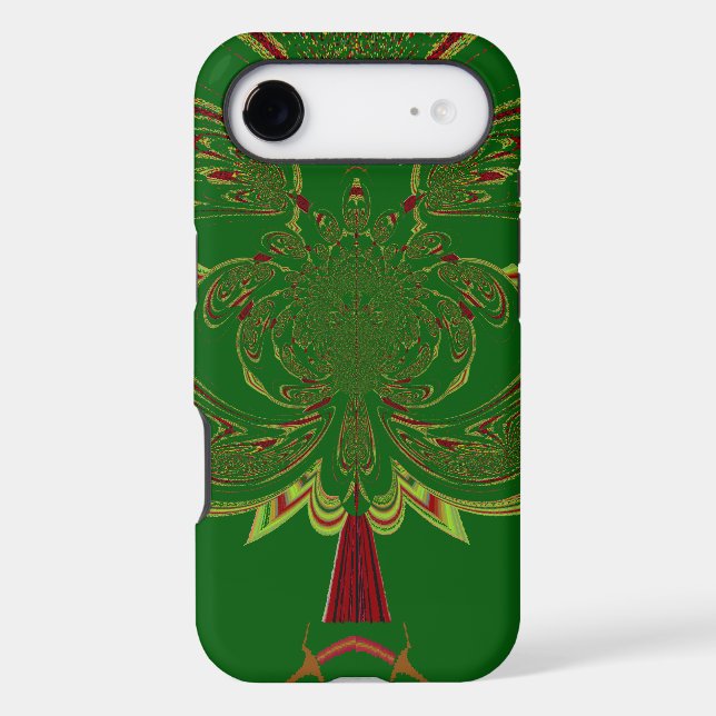 Green Crown Case-Mate iPhone Case (Back)