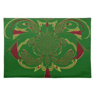 Green Crown Cloth Placemat