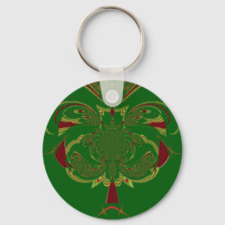 Green Crown Keychain