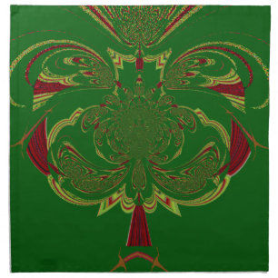 Green Crown Napkin