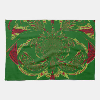 Green Crown Towel