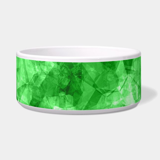 Green Crumpled Texture Bowl (Front)