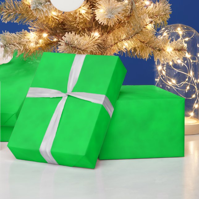 Green crushed velvet suede look wrapping paper (Holidays)