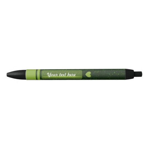 Green customizeable pen