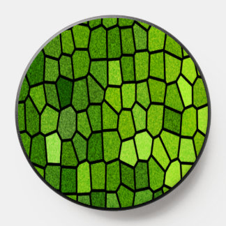 Green Cut Glass Look PopSocket
