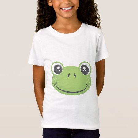 Green Cute Frog | T-shirt