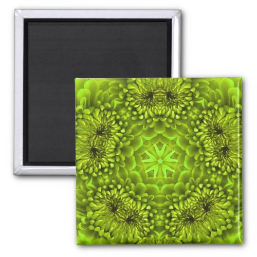 GREEN DAHLIA MAGNET