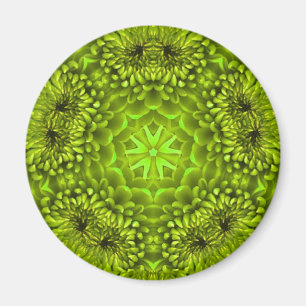 GREEN DAHLIA MAGNET