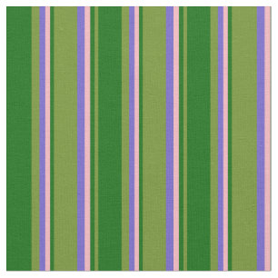 Green, Dark Green, Light Pink, and Slate Blue Fabric