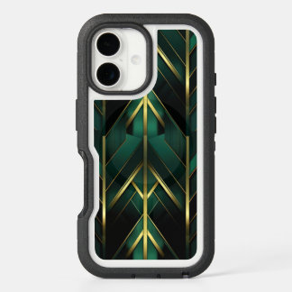 Green Deco iPhone 16 Case