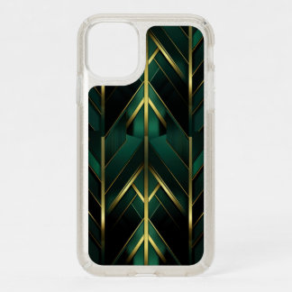 Green Deco Speck iPhone 11 Case