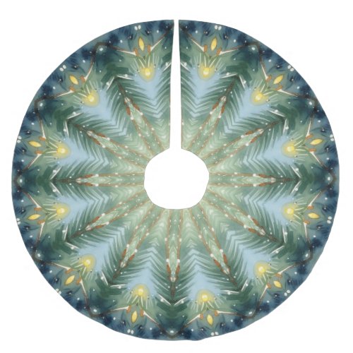 Green Decorative Tree Skirt
