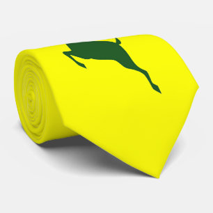 Green Deer Necktie