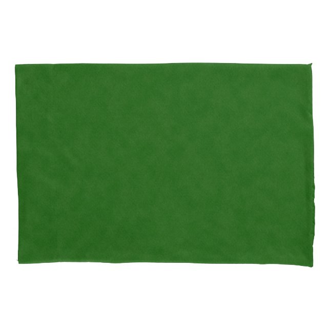 Green Denim Texture,    Pillow Case (Front-Left)