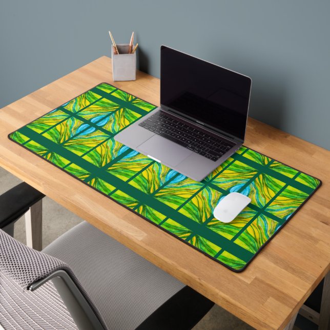 Green Desert Inspirations  Desk Mat (Office 2)
