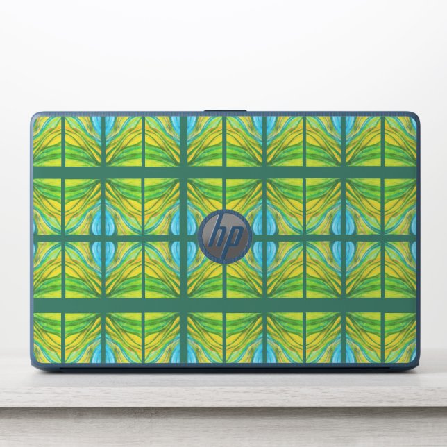 Green Desert Inspirations  HP Laptop Skin (Front)