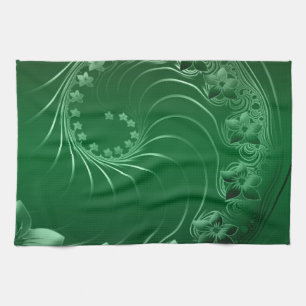 Green Design Party Destiny Celebration Kitchen Towel