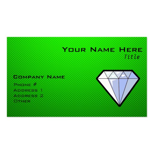 10,000+ Diamond Business Cards and Diamond Business Card Templates | Zazzle