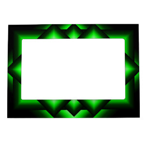 Green Diamond Glow Magnetic Picture Frame