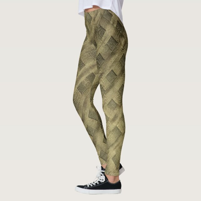 green diamond leggings (Left)