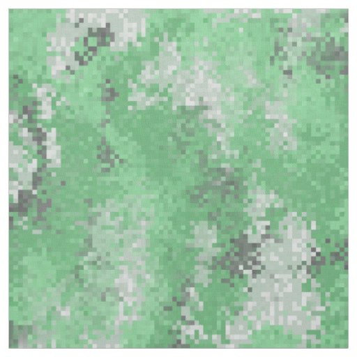 Green Digi Camo Fabric