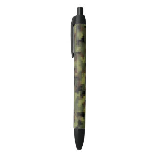 Green Digital Military Camo Pen
