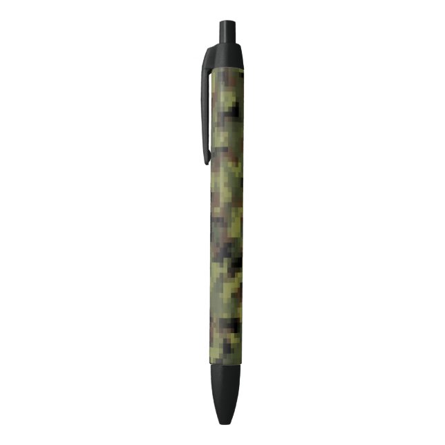 Green Digital Military Camo Pen (Top (Vertical))