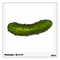 Green Dill Pickle Pickles Wall Decal