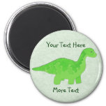 Green Dino Magnet at Zazzle