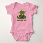 Green dinosaur for birthday party