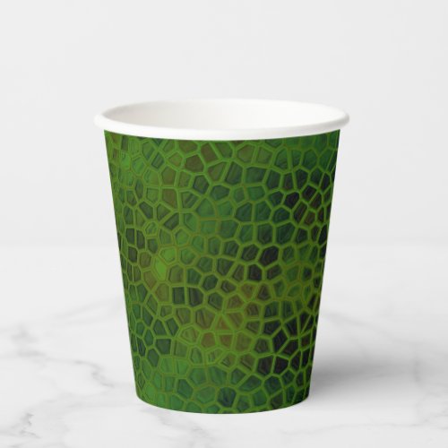 Green Dinosaur Hide Paper Cups