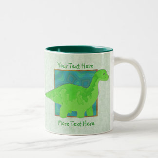 Green Dinosaur Mug