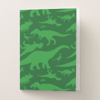 Green Dinosaur Pattern