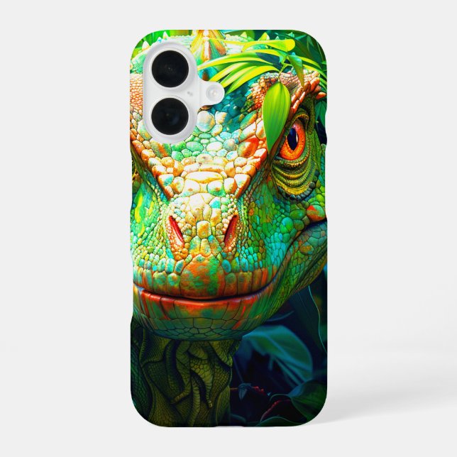 Green Dinosaur Phone Case (Back)