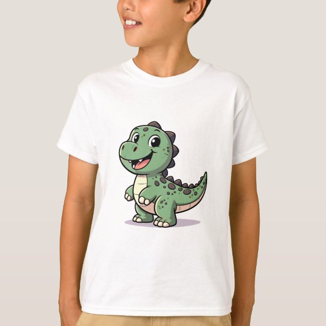 Green Dinosaur T-Shirt (Front)