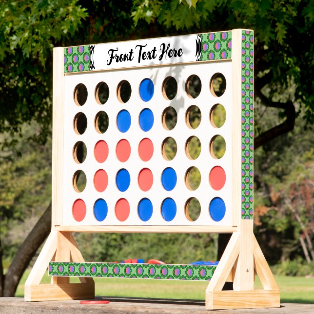 Green Disc Ribbon by Kenneth Yoncich Fast Four (Lawn)