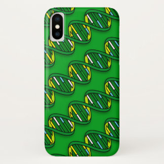 Green DNA iPhone X Case